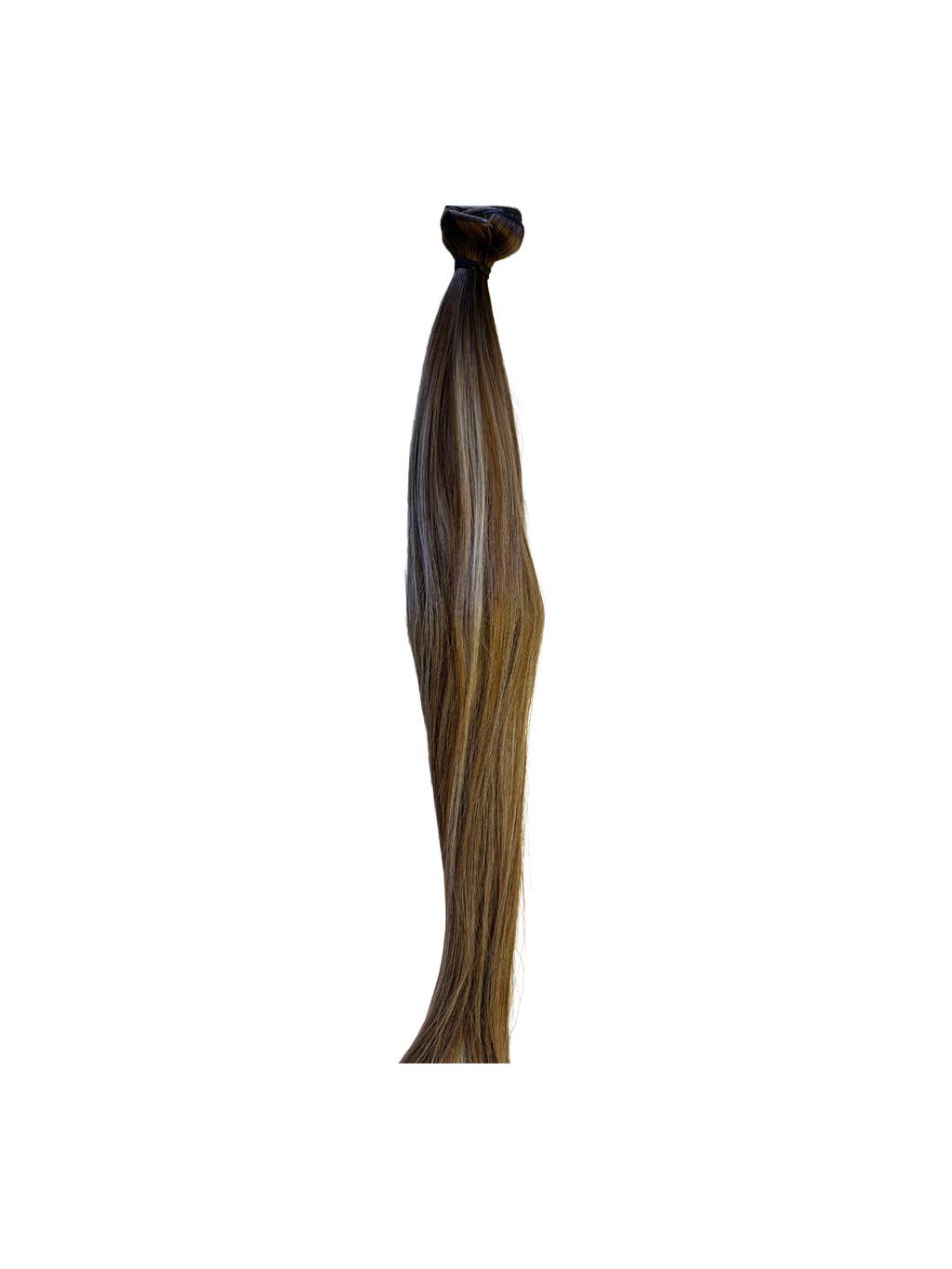 Signature Butterfly Weft — Golden Balayage Brown | Level 6 Rooted + Level 9 Highlights