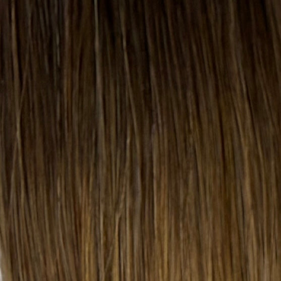 Signature Genius Weft — Warm Toffee Bronde | Rooted Levels 6–8